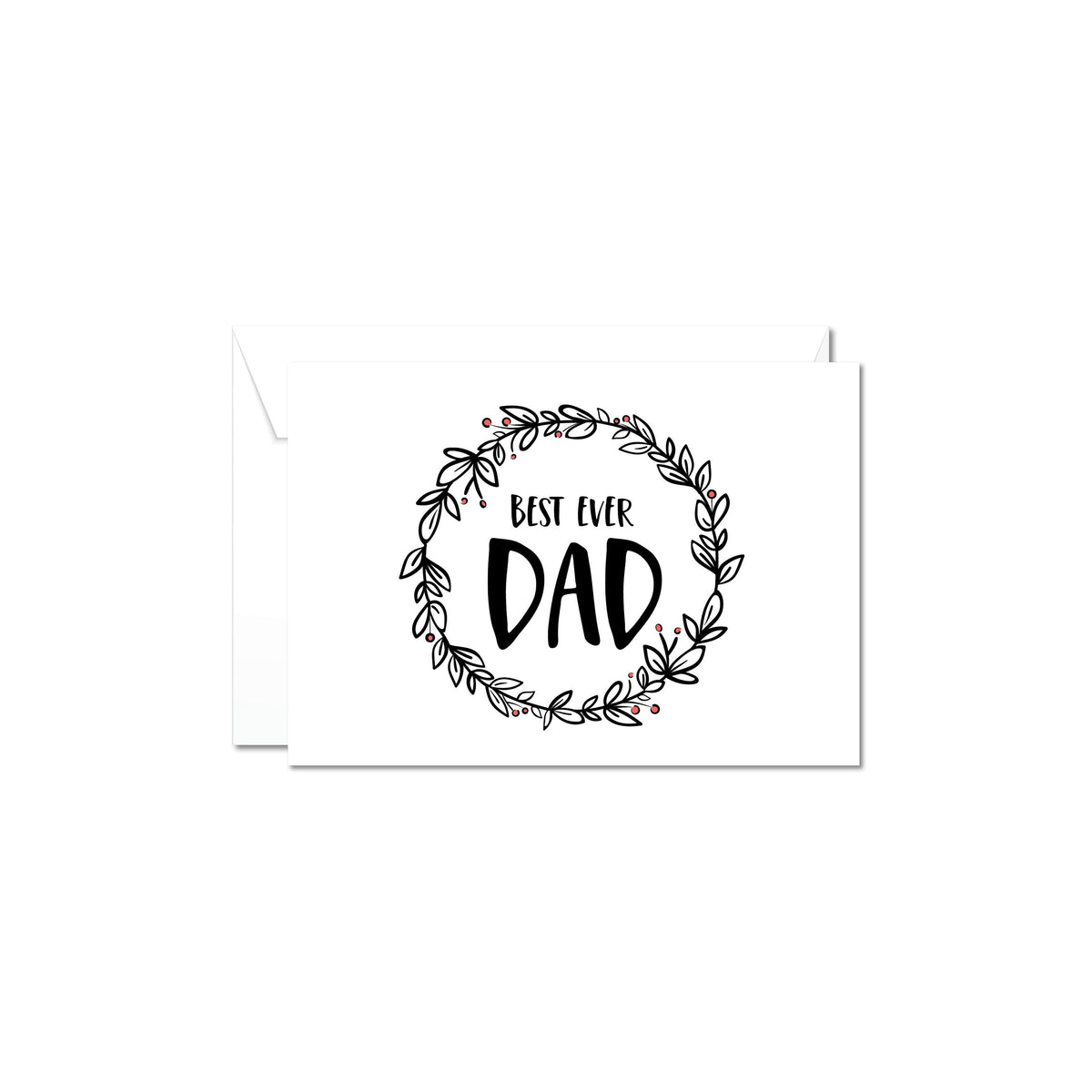Boxsmith NZ Gift boxes & NZ gift hampers for Fathers Day - this monochrome Fathers Day gift card is the perfect accompaniment to your gift for him. Easy delivery NZ wide of our online gifts for him