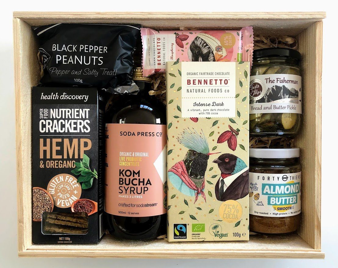 Boxsmith NZ Gift Box & Hampers - vegan, paleo, keto & gluten free gift box with easy NZ wide delivery.